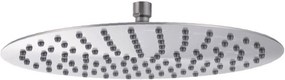 Saqu Classic Ufo hoofddouche rond 30cm RVS