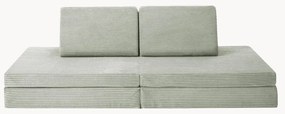 Handgemaakte modulaire speelbank Mila van corduroy