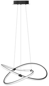 Hanglamp APP1193-CP Zwart