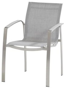 4 Seasons Outdoor | Summit dining chair, Ash grey SALE  Tuinstoel    antraciet weerbestendig