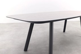 Taste Manolo tuintafel 240x103 cm. - Deens ovaal - Antraciet