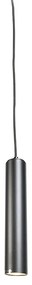 Design hanglamp zwart GU10 50mm - Tuba small