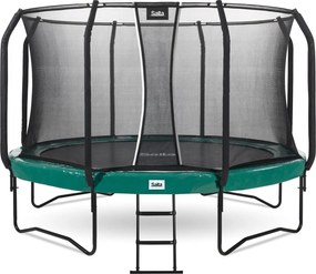 Salta trampoline First Class - Diameter 427 cm - Rond - Groen