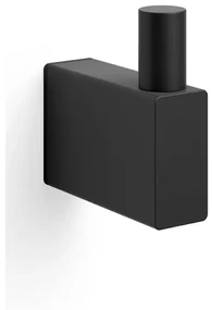 Zack Linea handdoekhaak zwart RVS 40580