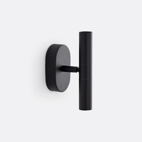 Richtbare wandlamp in metaal, Joha