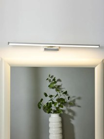 Lucide Onno spiegellamp 60cm 12W mat chroom
