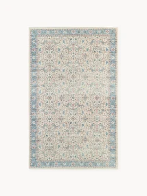Handgeweven outdoor vloerkleed Leonato met vintage patroon