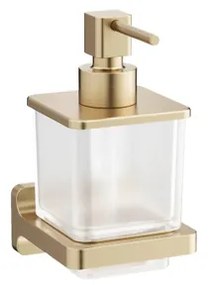 Crosswater Rotar Zeepdispenser - 14.9x11x8cm - geborsteld messing RT011F
