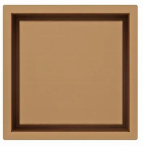Fortifura Galeria Inbouwnis - 30x30x10cm - Geborsteld Geborsteld koper PVD (Koper)