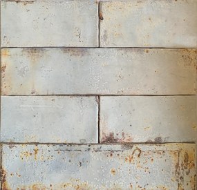 Hoogglans Wandtegel 7.5x30 Cm Roesttint Beige A171