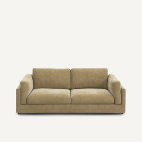 Slaapbank in stonewashed fluweel, CESAR