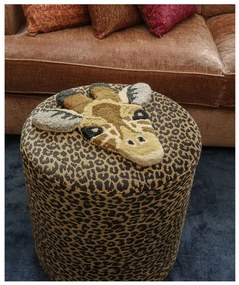 Doing Goods Gimpy the Giraf Head voetenkleed 38 x 38 cm