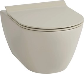 Ben Segno 2.0 hangtoilet Xtra glaze+ Free flush mat beige