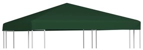 vidaXL Prieeldak 310 g/m² 3x3 m groen