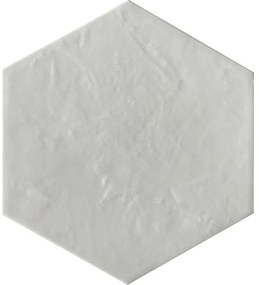 Jos. Dust vloer- en wandtegel - 17.5x20cm - hexagon - R10 - mat ice (wit) 1981231