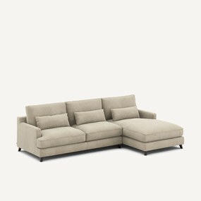 Linnen fluwelen hoekbank, ALWINE