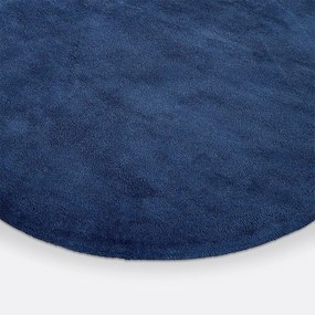 Rond vloerkleed in getuft kant Renzo, groot model