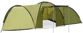 vidaXL Iglotent 8-persoons 650x240x190 cm groen