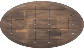 Goossens Excellent Eettafel Mente, Ovaal 180 x 100 cm