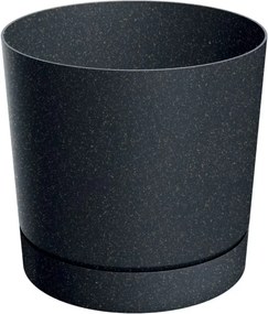 Prosperplast Tubo P Eco Wood Bloempot - ECO Antraciet -Ø 39 cm - Met echt hout