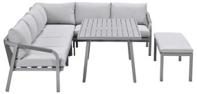 Garden Impressions Tarera lounge dining set 6-delig - taupe