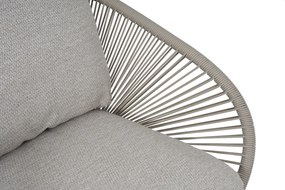 Tuinstoel Rope Taupe-naturel-bruin Coco Dune