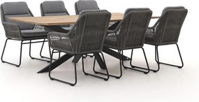 Diningset Intenso | 6 personen | Tuinset teakhout | 7-delig | Kees Smit Tuinmeubelen