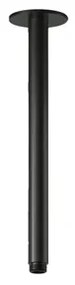 Hotbath Ace Plafondbuis - 30cm - rond - zwart geborsteld PVD AC453MBP