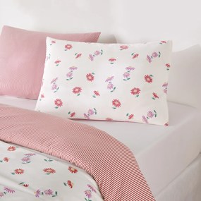 Beddengoedset 30% gerecycled katoen, rechthoekige kussensloop, DANYA