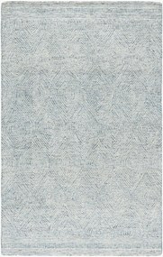 Handgetuft laagpolig wollen vloerkleed Alaska