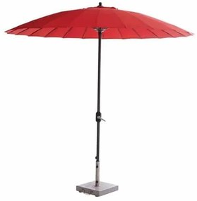 Manilla parasol 250 cm rond rood