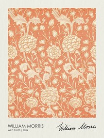 Kunstreproductie Wild Tulips (1834), William Morris