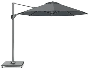 Zweefparasol  Ø3m T1 (excl.voet) Grijs-antraciet Platinum Voyager