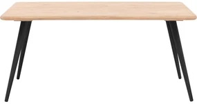 Goossens Eettafel Bjarte, Rechthoekig 180 x 90 cm