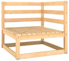 vidaXL Tuinhoekbank massief grenenhout