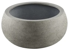 Pot Grigio Low Balloon Natural Concrete