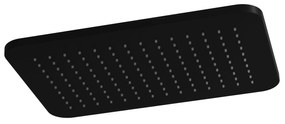 Hotbath Gal hoofddouche 27x40cm zwart mat