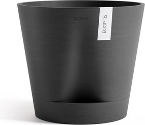 Ecopots bloempot Venice 2 40 - Rond - Dark Grey - Diameter 40,2 x H35,7 cm