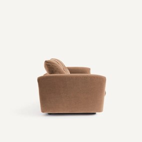 Omvormbare 3-zitsbank van fluweel Edgar