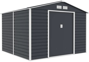 Lahti metalen gereedschapshuis 2,8 x 2,6 m Store Boss antraciet