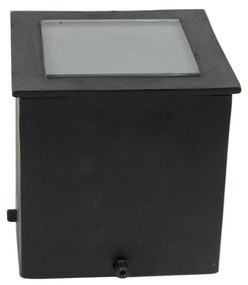 Plafondlamp Doyle antiek Zwart