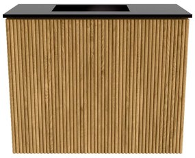 Mondiaz Joya 50cm toiletmeubel oak met wastafel faye links 1 kraangat urban
