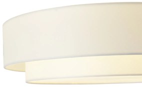 Moderne plafonnière wit 50cm 3-lichts - Drum Duo