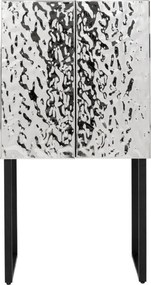 Wandkast Chroomdesign - 80x39x160cm.
