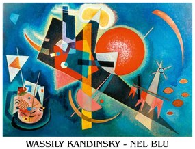 Kunstdruk Kandinsky - Nel Blu, Wassily Kandinsky