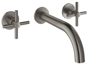 Grohe Atrio S-size 3-gats wandmengkraan hard graphite geb. 20661AL0