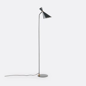 Richtbare voetlamp in smeedijzer, Farria