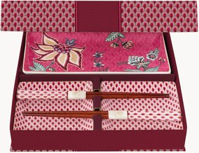 Sushi dinerserviesset, 2 personen, Oosterse Bloem, 5-delig