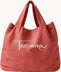 Linnen strandtas Palma Taormina