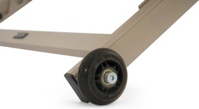 Lifestyle Garden Furniture Lento Ligbed Verstelbaar Textileen Zand/Beige